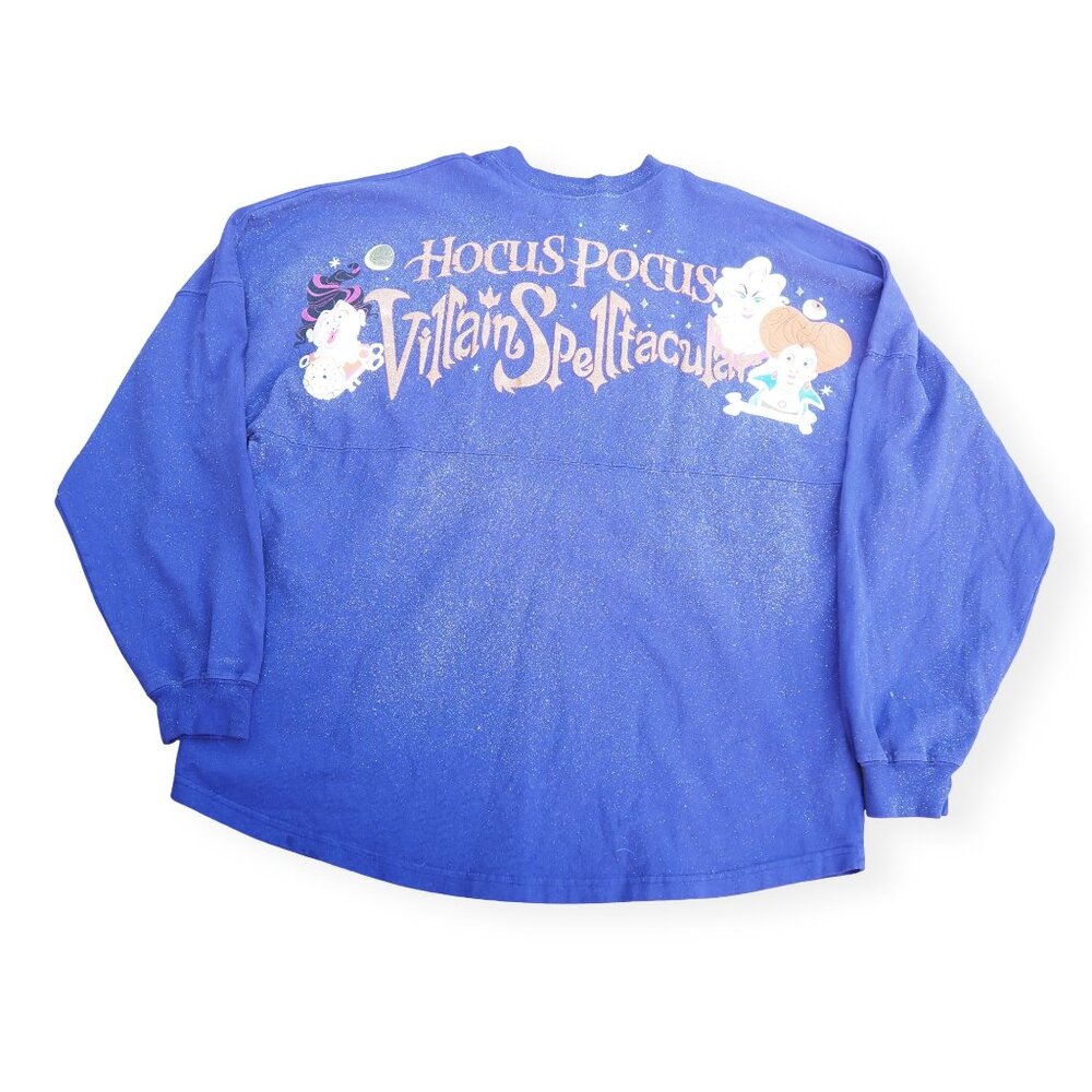 Disney‎ Hocus Pocus 2019 Villain Spectacular Spirit Jersey XL Purple Glitter